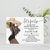 プールブライダルシャワーでパーティーを実行する前 招待状 (スタンド正面)