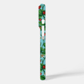 プールブルーの野生のイチゴ Case-Mate iPhoneケース (裏面 / 左)