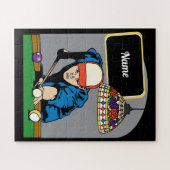 プールプパーソナライズされたレーヤビリヤードジグソーパズル ジグソーパズル (横)