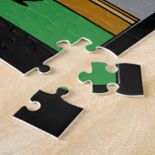 プールプパーソナライズされたレーヤビリヤードジグソーパズル ジグソーパズル (側面)