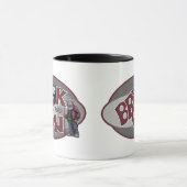 プールプレイヤーのブレイク走と マグカップ (中央)