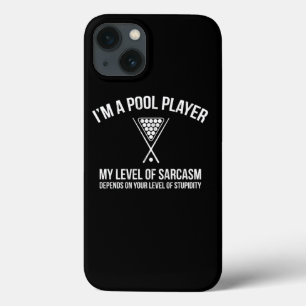 プールプレーヤーギフトビリヤード・スヌーカー皮おもしろい肉 iPhone 13ケース