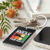 プールプレーヤースヌッカー8ボールビリヤード キーホルダー (正面右)