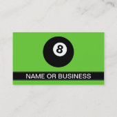 プールプロフェッショナルバブル 名刺 (裏面)