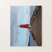 プールベークライトハウスダブリン。 ジグソーパズル (縦)