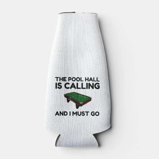 プールホールが電話している ボトルクーラー (正面)