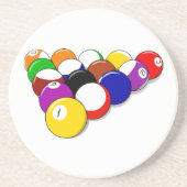 プールホールボールラックEmスポーツレジャービリヤード コースター (正面)