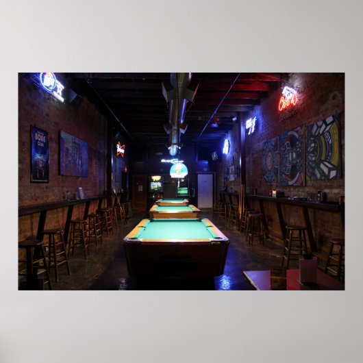 プールホール ポスター (正面)