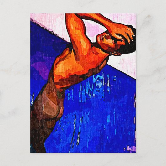 プールボーイII V ポストカード (正面)