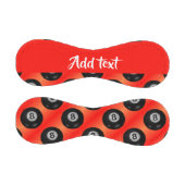 プールボールの赤いパターン 野球ボール (パネル)