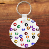 プールボール キーホルダー (正面)