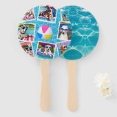 プールポーティ ハンドファン (正面&裏面)