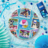 プールポーティ ペーパープレート (パーティー)