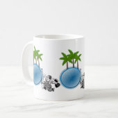 プールマンマグ コーヒーマグカップ (正面左)