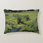 プールメドフィールドバイデニス・ミラー・バンカー、ヴィンテージ・アート アクセントクッション (正面)