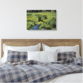 プールメドフィールドバイデニス・ミラー・バンカー、ヴィンテージ・アート キャンバスプリント (インサイチュ (寝室))