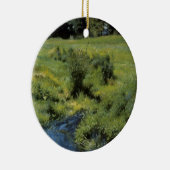 プールメドフィールドバイデニス・ミラー・バンカー、ヴィンテージ・アート セラミックオーナメント (右)