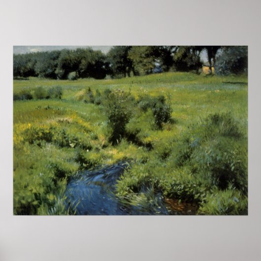 プールメドフィールドバイデニス・ミラー・バンカー、ヴィンテージ・アート ポスター (正面)