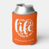 プールライフオレンジ 缶クーラー (缶正面)