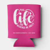 プールライフ熱ピンク 缶クーラー (裏面)