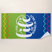 プールライフ ビーチタオル (正面)