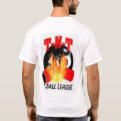 プールリーグワイシャツ Tシャツ (裏面)