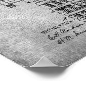 プールルームデコールプリント13プールキューラック特許 ポスター (角)