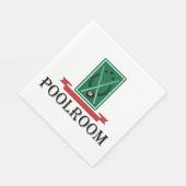 プールルーム紙ナプキンス スタンダードランチョンナプキン (角)