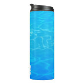 プール保の色クール泳ぎ生活 タンブラー (回転右)