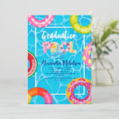 プール卒業パーティー 招待状 (スタンド正面)