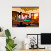 プール幽霊 ポスター (ホームオフィス)