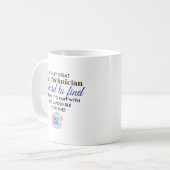 プール技術者 名前入りギフト コーヒーマグカップ (正面左)