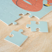 プール時間。パズル ジグソーパズル (側面)