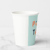 プール時間。パーティーカップ&サプライズ 紙コップ (右)