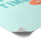 プール時間。ポスターとプリント ポスター (角)