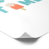 プール時間。ポスターとプリント ポスター (角)