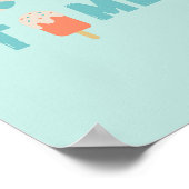 プール時間。ポスターとプリント ポスター (角)