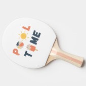 プール時間。卓球ラケット 卓球ラケット (横)