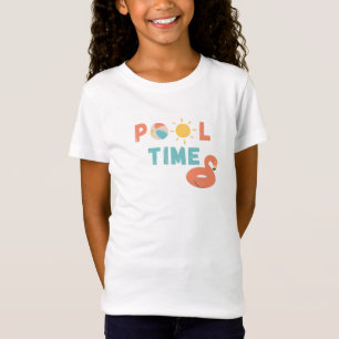 プール時間。女子Tシャツ Tシャツ