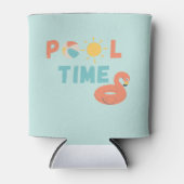 プール時間。缶クーラー 缶クーラー (正面)