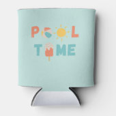 プール時間。缶クーラー 缶クーラー (正面)