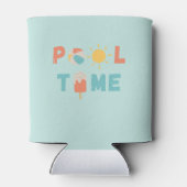 プール時間。缶クーラー 缶クーラー (裏面)