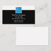 プール最高のサービス新しい名刺 名刺 (正面/裏面)