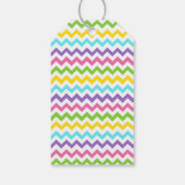 プール来パーティーピンクメッセージカード ギフトタグ (裏面)