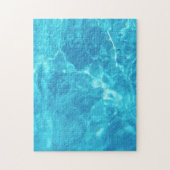 プール水おもしろい |青 |パズル ジグソーパズル (縦)