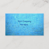 プール水にQRを追加 名刺 (正面)