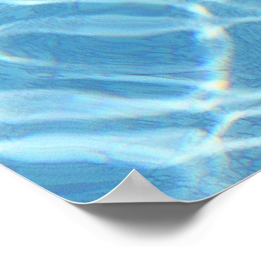 プール水ポスター ポスター (角)