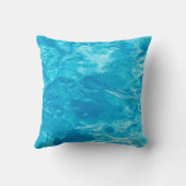 プール水抽象芸術 クッション (裏面)