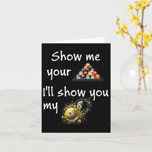 プール芸術的デザイン – ラックを表示 カード (黄色い花)