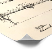 プール表1902特許芸術 – オールドペッパー ポスター (角)